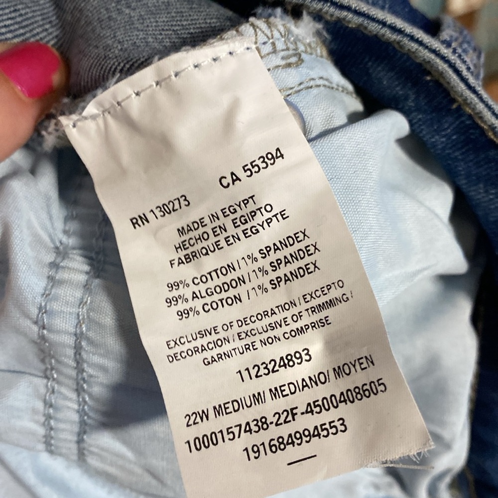 👖Lee 22W mid rise boyfriend Jeans - Picture 16 of 16